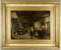 KS 150
<br/>
Gastvrijheid
<br/>
<em>Scholten, Hendrik Jacobus (1824-1907)</em>